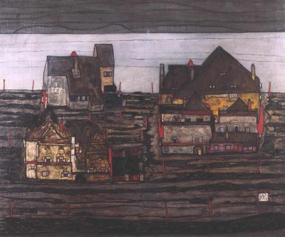 Faubourg - Egon Schiele